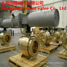 Pneumatic Control Brass Flanged Ball Valve